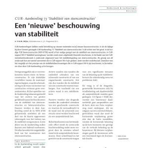 Een nieuwe beschouwing van stabiliteit