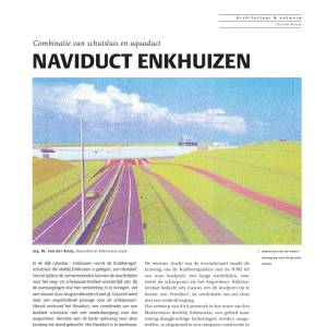 Naviduct Enkhuizen - Combinatie van schutsluis en aquaduct