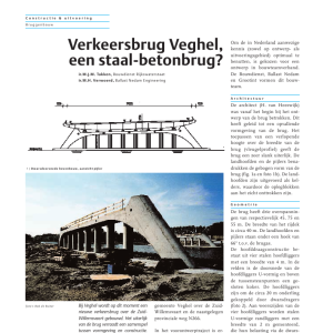Verkeersbrug Veghel, een staal-betonbrug