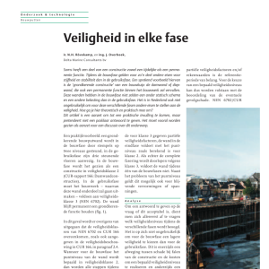 Veiligheid in elke fase