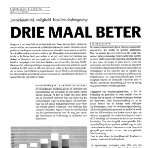 Drie maal beter