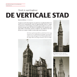 Verticale stad