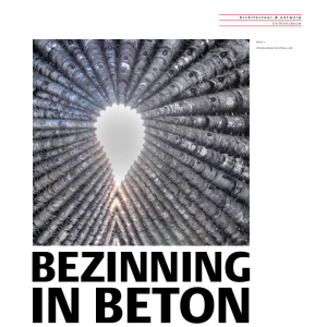 Bezinning in beton