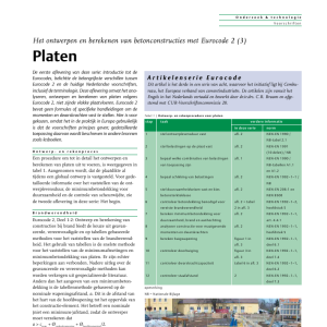 Eurocode 2 - Platen