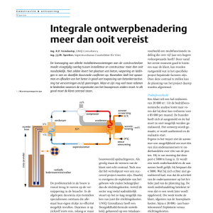 Integrale ontwerpbenadering meer dan ooit vereist