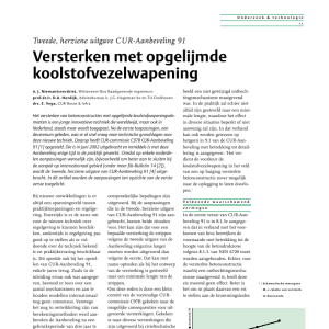 Versterken met opgelijmde koolstofwapening