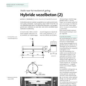 Hybride vezelbeton 2