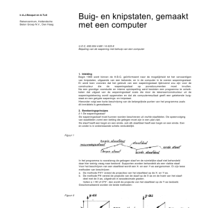 Buig- en knipstaten, gemaakt met een computer