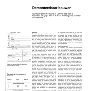 Demonteerbaar bouwen