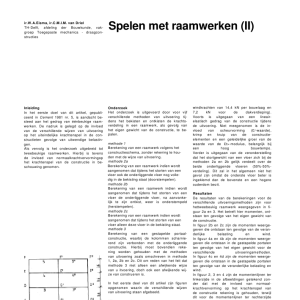 Spelen met raamwerken (II)