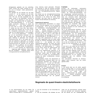 Nogmaals de quasi-lineaire elasticiteitstheorie