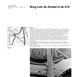 Brug over de Amstel in de A 10