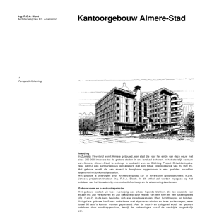 Kantoorgebouw Almere-Stad