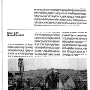 Hevel in de Grevelingendam