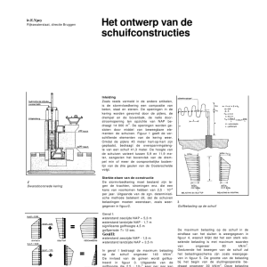 Het ontwerp van de schuifconstructies