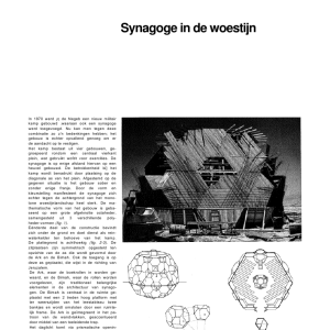 Synagoge in de woestijn