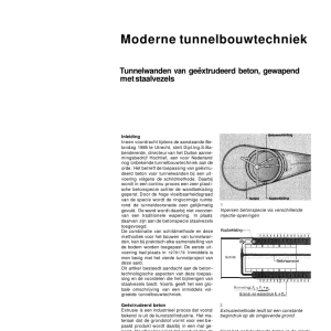 Moderne tunnelbouwtechniek