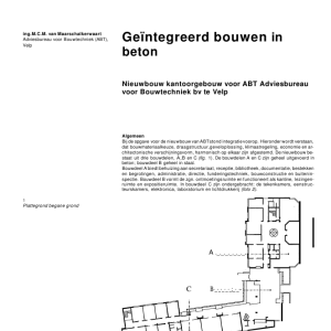 Geïntegreerd bouwen in beton