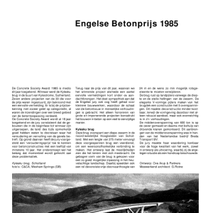 Engelse Betonprijs