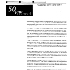 50 jaar Cement