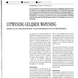 Uitwendig gelijmde wapening