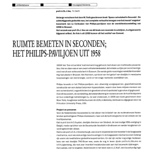 Ruimte bemeten in seconden - het Philips-paviljoen ui