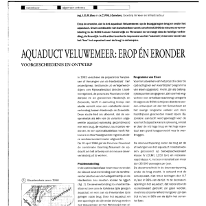 Aquaduct Veluwemeer - erop én eronder