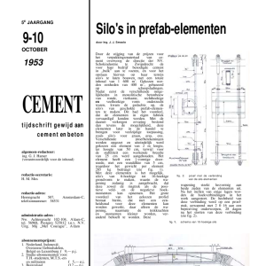 Silo's in prefab-elementen