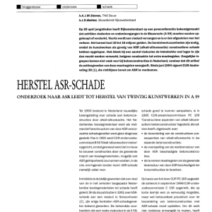 Herstel ASR-schade