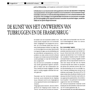 De kunst van ontwerpen van tuibruggen