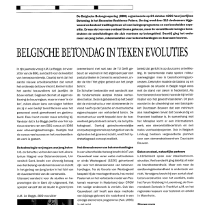 Belgische Betondag in teken