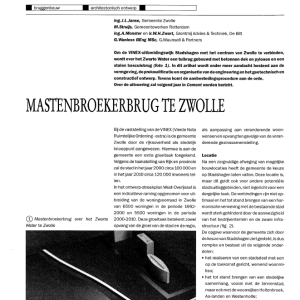 Mastenbroekerbrug te Zwolle