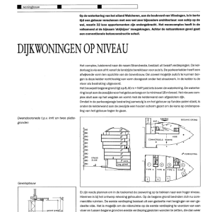 Dijkwoningen op niveau