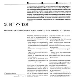 Select systeem