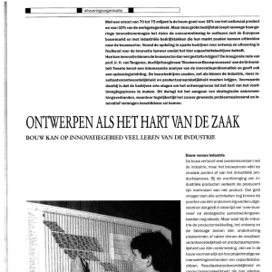 Ontwerpen als het hart van de zaak