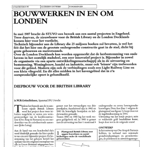 Bouwwerken in en om Londen