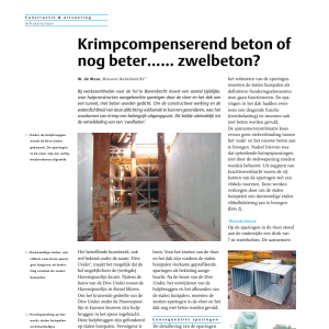Krimpcompenserend beton