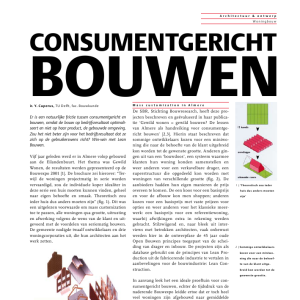 Consumentgericht bouwen