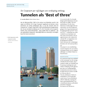 Coopvaert - Tunnelen als best of three