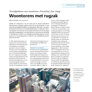 Prinsenhof - Woontorens met rugzak
