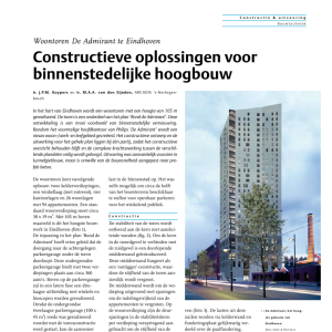 Admirant - Constructieve oplossingen binnenstedelijke hoogbouw