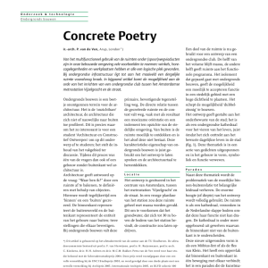 Concrete Poetry