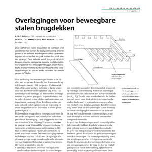 Overlagingen voor beweegbare stalen brugdekken