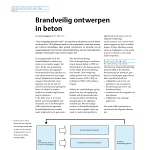 Brandveilig ontwerpen in beton