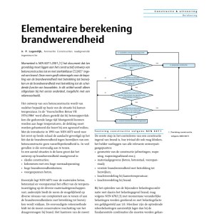 Elementaire berekening brandwerendheid