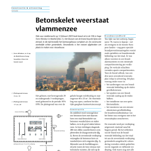 Betonskelet weerstaat vlammenzee - Torre Windsor