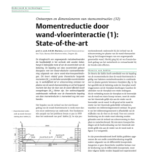 Momentreductie door wand-vloerinteractie (1)