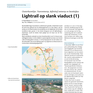 Lightrail op slank viaduct 1