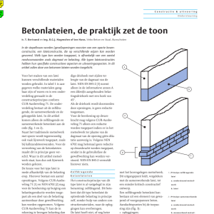 Betonlateien, de praktijk zet de toon