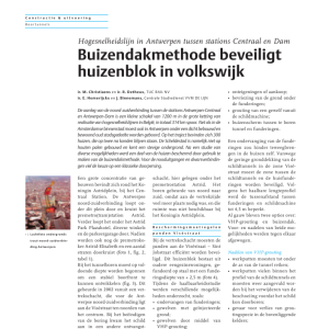 Buizendakmethode beveiligt huizenblok in volkswijk